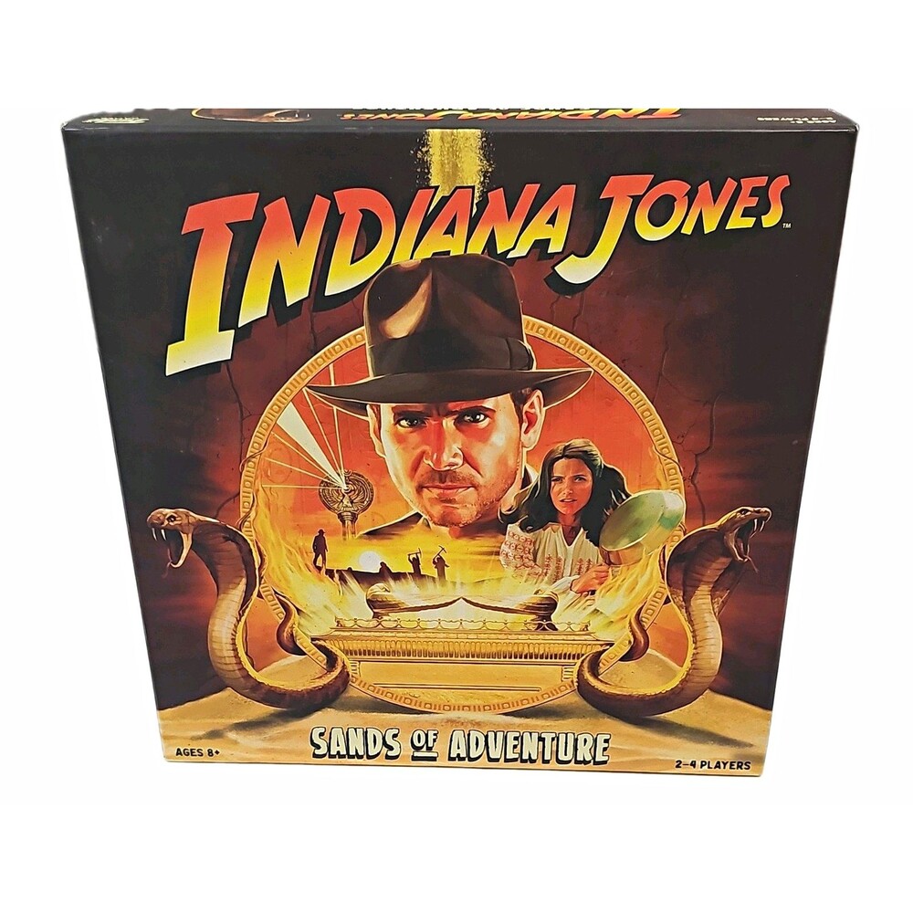 Funko Games Indiana Jones Sands of Adventure Board Game Miniatures 2-4 8+ IJ1